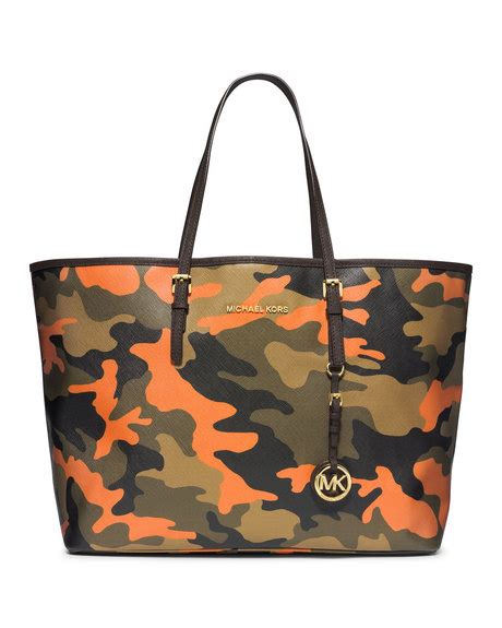 orange camo michael kors purse|Michael Kors butterfly purse.